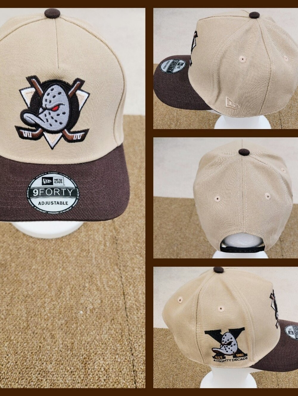 ANAHEIM DUCKS NHL HOCKEY SNAPBACK HAT.